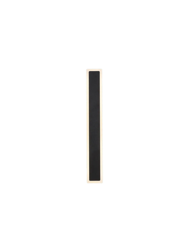 Thompson 60cm Rectangle Wall Lamp, 17W LED, 3000K, IP65, Black