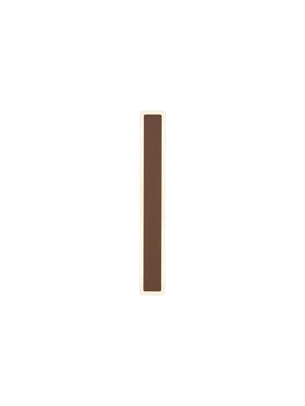 Thompson 60cm Rectangle Wall Lamp, 17W LED, 3000K, IP65, Dark Brown
