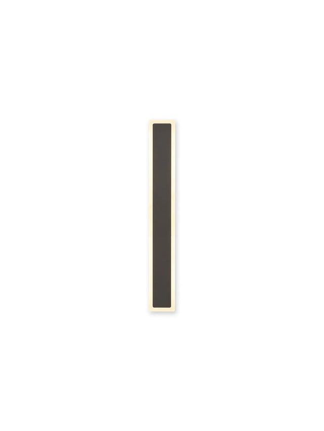 Thompson 60cm Rectangle Wall Lamp, 17W LED, 3000K, IP65, Dark Grey