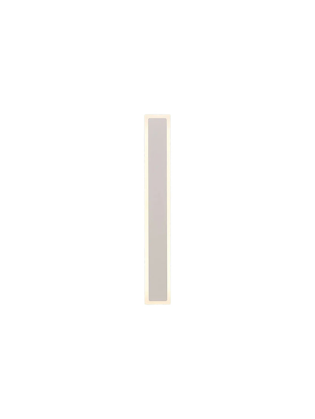 Thompson 60cm Rectangle Wall Lamp, 17W LED, 3000K, IP65, Sand White