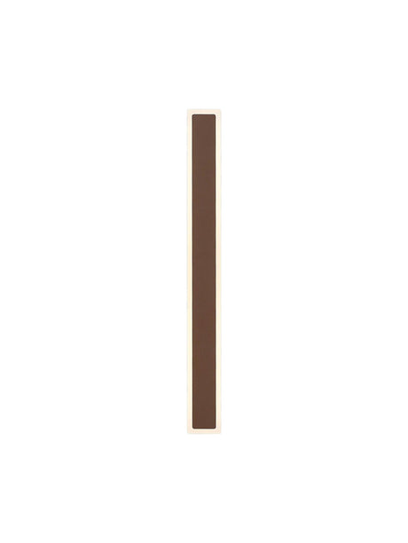 Thompson 80cm Rectangle Wall Lamp, 19W LED, 3000K, IP65, Dark Brown
