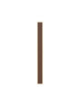 Thompson 80cm Rectangle Wall Lamp, 19W LED, 3000K, IP65, Dark Brown