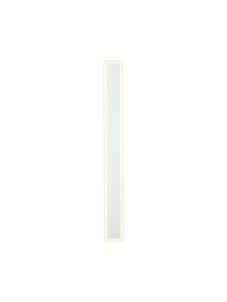 Thompson 80cm Rectangle Wall Lamp, 19W LED, 3000K, IP65, Sand White