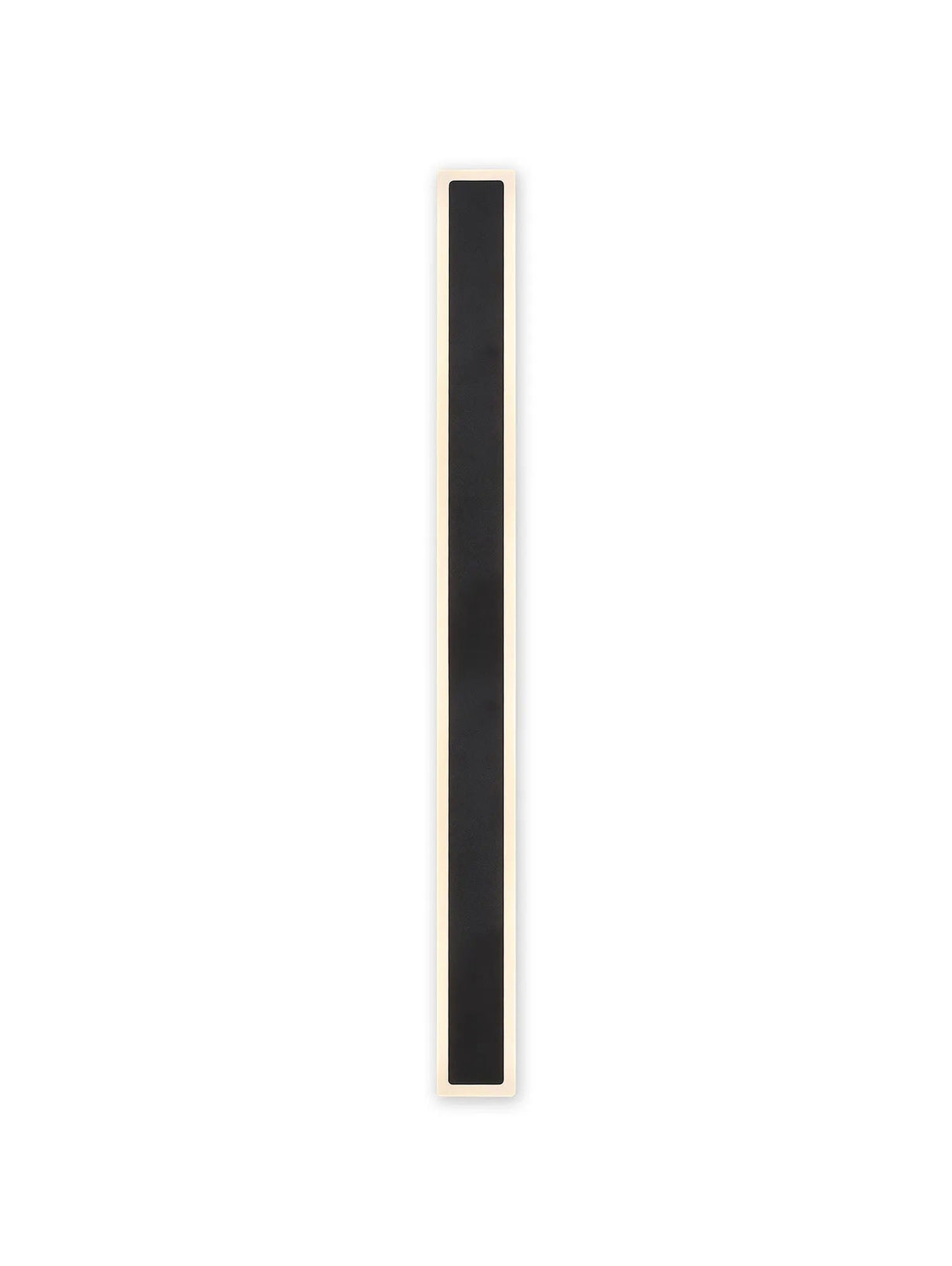 Thompson 1m Rectangle Wall Lamp, 22W LED, 3000K, IP65, Black