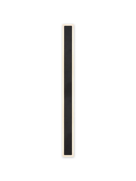 Thompson 1m Rectangle Wall Lamp, 22W LED, 3000K, IP65, Black