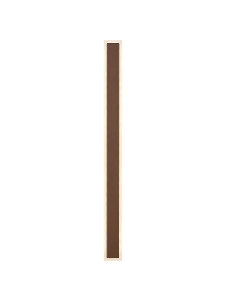 Thompson 1m Rectangle Wall Lamp, 22W LED, 3000K, IP65, Dark Brown