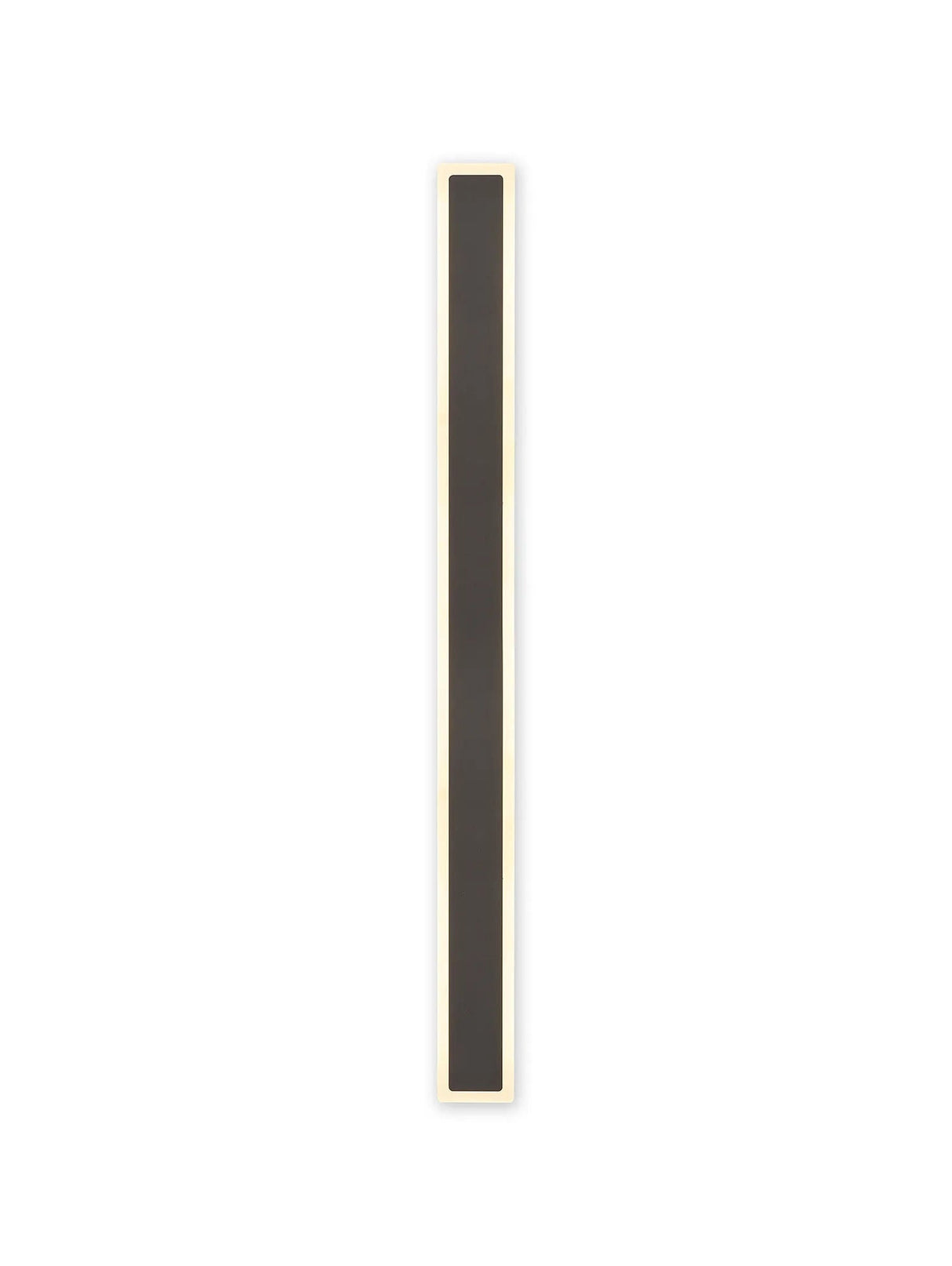 Thompson 1m Rectangle Wall Lamp, 22W LED, 3000K, IP65, Dark Grey
