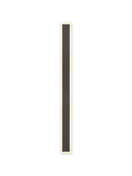 Thompson 1m Rectangle Wall Lamp, 22W LED, 3000K, IP65, Dark Grey