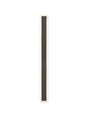 Thompson 1m Rectangle Wall Lamp, 22W LED, 3000K, IP65, Dark Grey