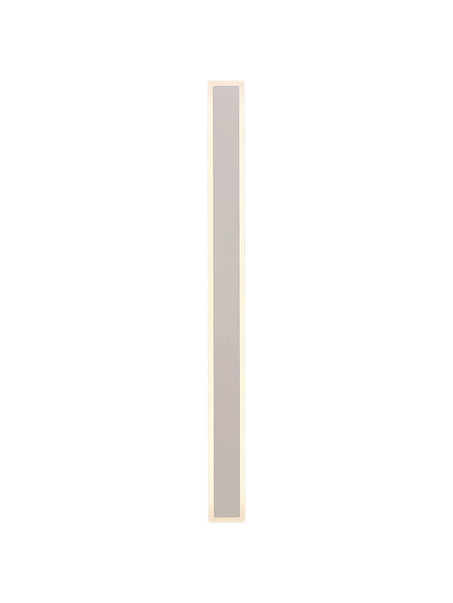 Thompson 1m Rectangle Wall Lamp, 22W LED, 3000K, IP65, Sand White