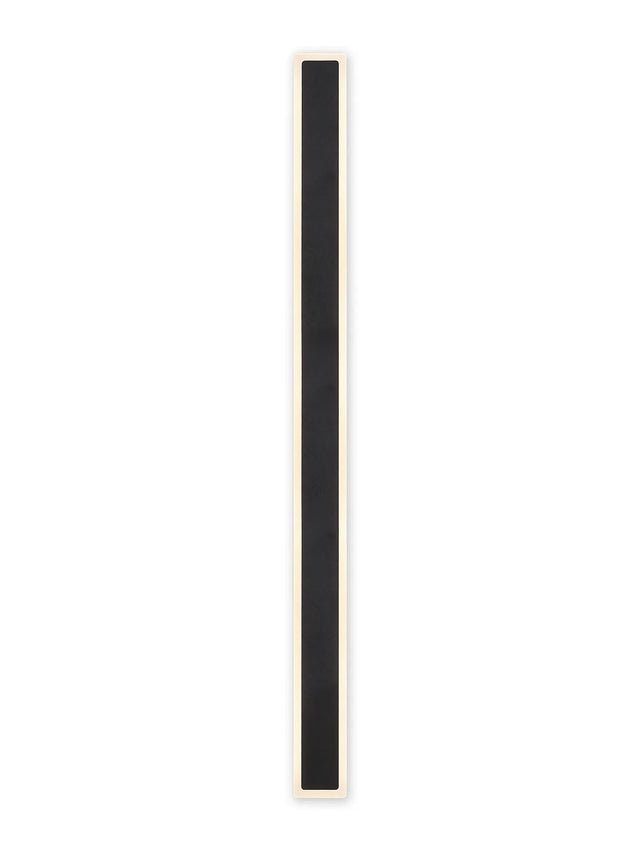 Thompson 1.2m Rectangle Wall Lamp, 28W LED, 3000K, IP65, Black