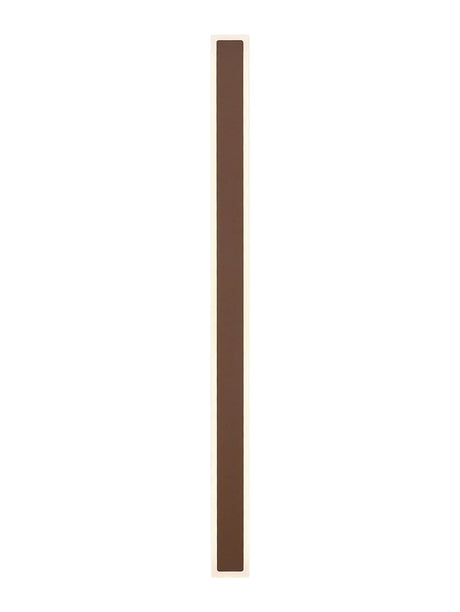 Thompson 1.2m Rectangle Wall Lamp, 28W LED, 3000K, IP65, Dark Brown