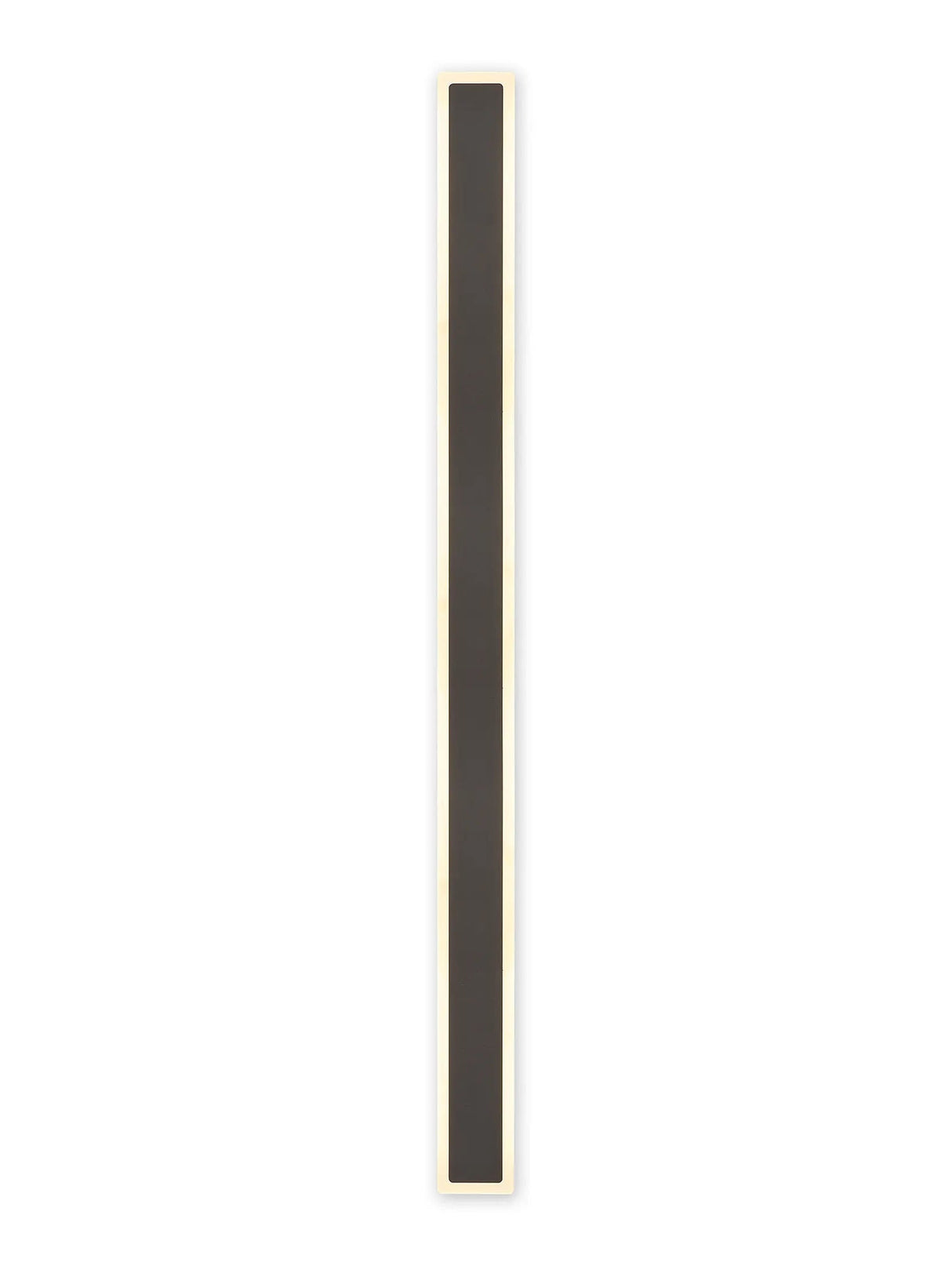 Thompson 1.2m Rectangle Wall Lamp, 28W LED, 3000K, IP65, Dark Grey