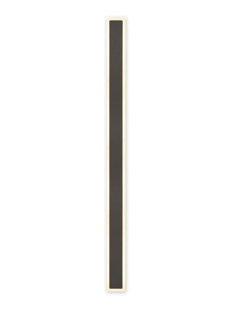 Thompson 1.2m Rectangle Wall Lamp, 28W LED, 3000K, IP65, Dark Grey
