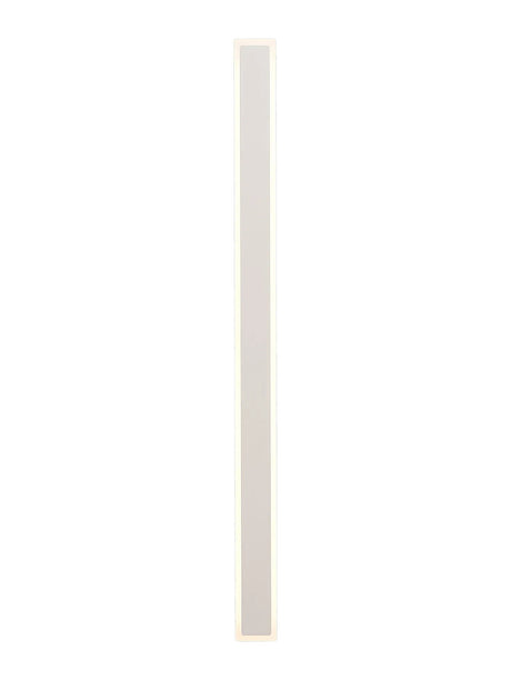 Thompson 1.2m Rectangle Wall Lamp, 28W LED, 3000K, IP65, Sand White
