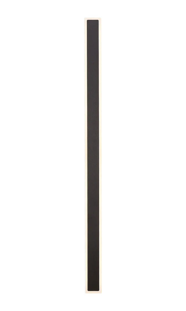 Thompson 1.4m Rectangle Wall Lamp, 32W LED, 3000K, IP65, Black