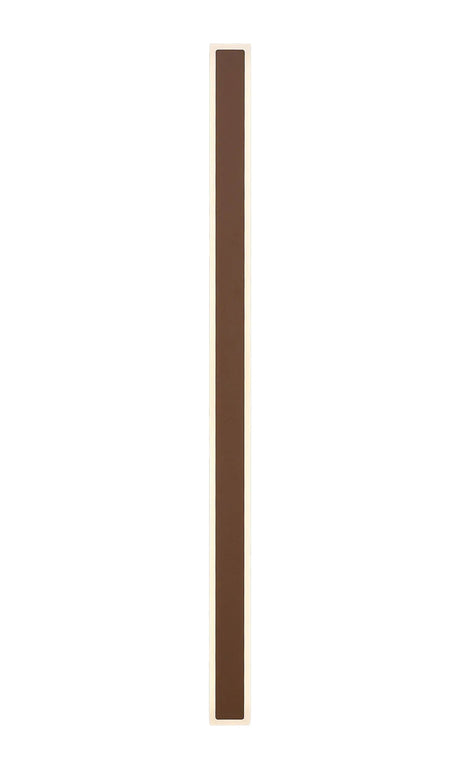 Thompson 1.4m Rectangle Wall Lamp, 32W LED, 3000K, IP65, Dark Brown