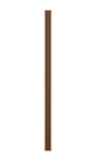 Thompson 1.4m Rectangle Wall Lamp, 32W LED, 3000K, IP65, Dark Brown