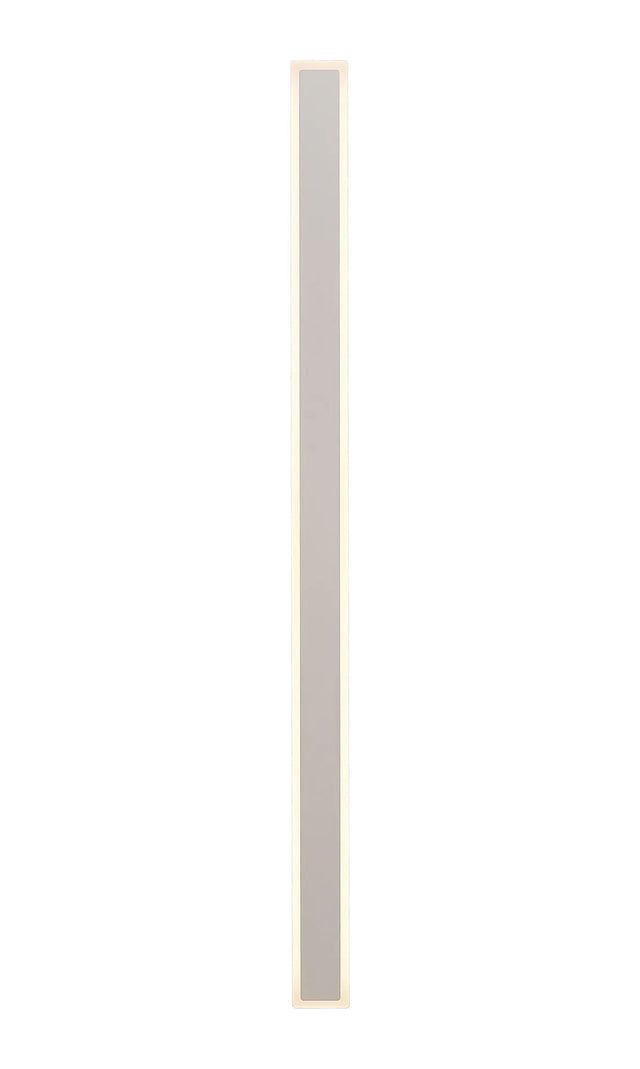Thompson 1.4m Rectangle Wall Lamp, 32W LED, 3000K, IP65, Sand White
