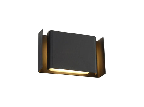 Towers Wall Lamp, 2 x 6W LED, 3000K, IP54, Anthracite