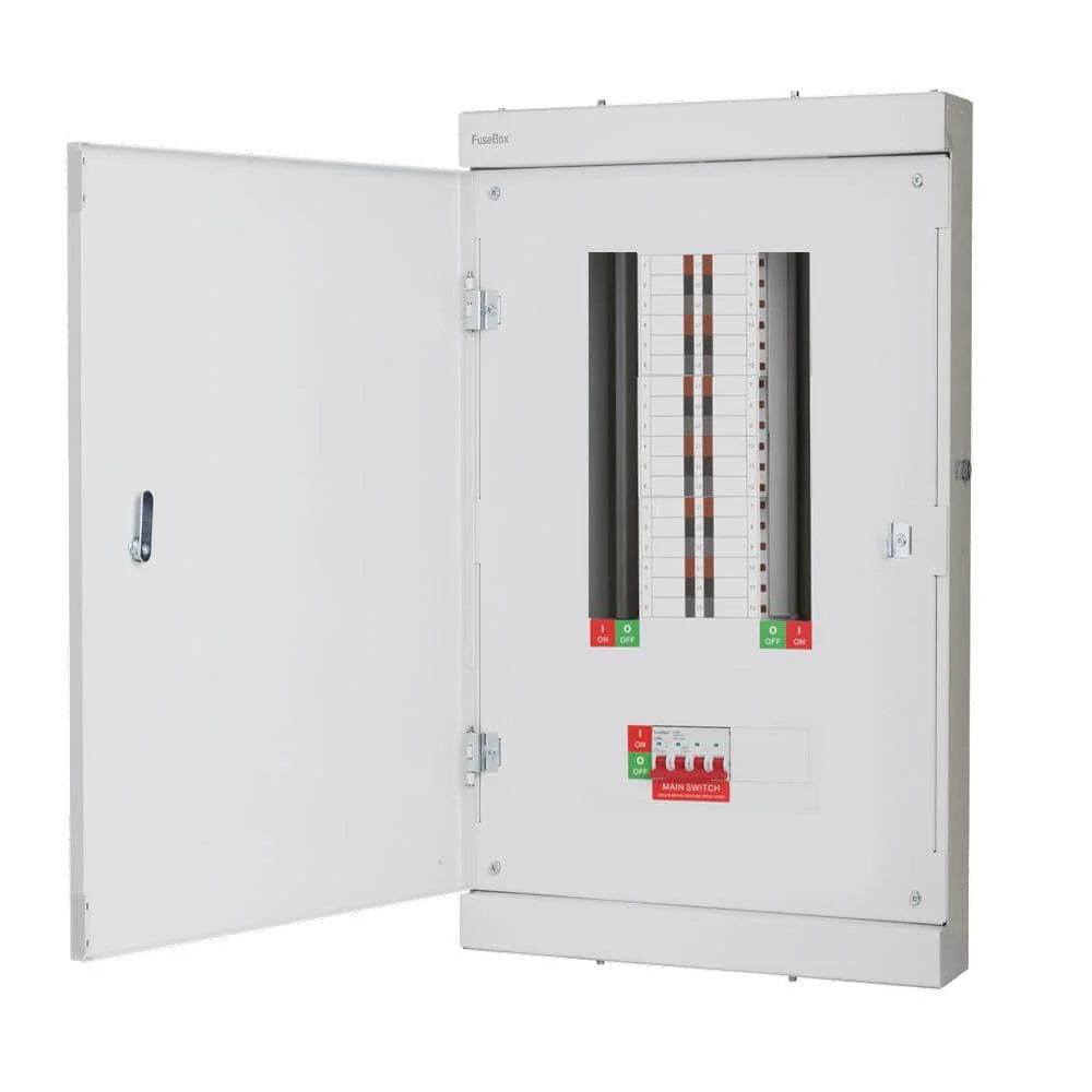 FuseBox TPN12FB 12 Way 125A Three Phase Board