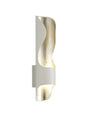 Train Wall Lamp, 8W LED, 3000K, White/Silver Leaf