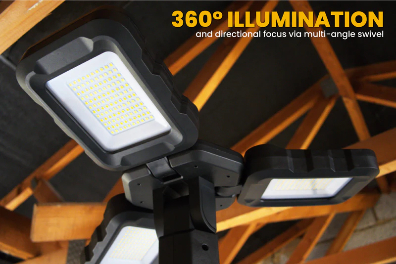 Tower TriStar Connect | Hybrid (Powertool battery +AC)  Light - NSTRISTARCONNECT