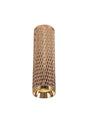 Tueart 20cm Surface Mounted Ceiling Light, 1 x GU10, Rose Gold
