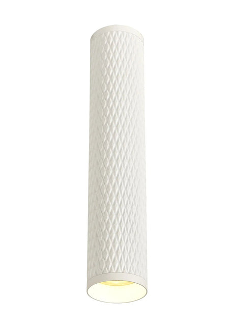 Tueart 30cm Surface Mounted Ceiling Light, 1 x GU10, Sand White