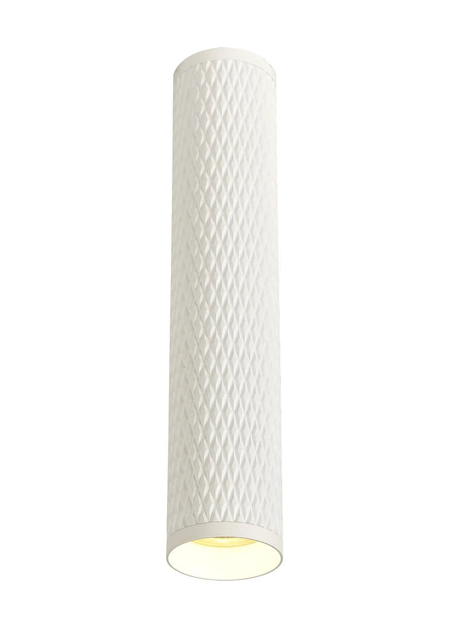 Tueart 30cm Surface Mounted Ceiling Light, 1 x GU10, Sand White