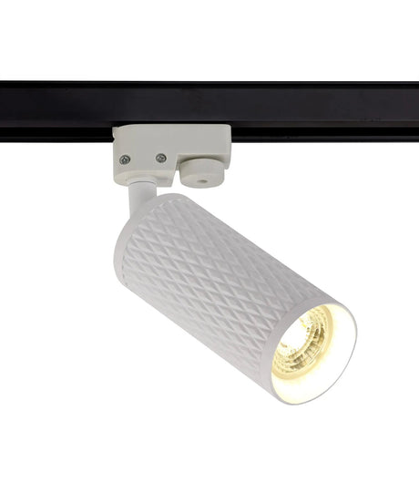 Tueart Track Adjustable Spot Light, 1 x GU10, Sand White