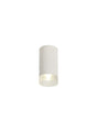 Tueart 1 Light 11cm Surface Mounted Ceiling GU10, Sand White/Acrylic Ring