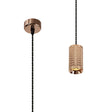 Tueart 1 Light 11cm Pendant Light GU10, Rose Gold