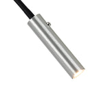 Ursemsen Table Lamp, 1 Light Adjustable Switched, 1 x 7W LED, 3000K, 436lm, Black/Aluminium, 3yrs Warranty