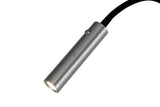 Ursemsen Floor Lamp, 1 Light Adjustable Switched, 1 x 7W LED, 3000K, 436lm, Black/Aluminium, 3yrs Warranty