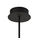 Ursemsen Sputnik Pendant, 9 Light Adjustable Arms, 9 x 4W LED Dimmable, 3000K, 2250lm, Black/Satin Copper, 3yrs Warranty
