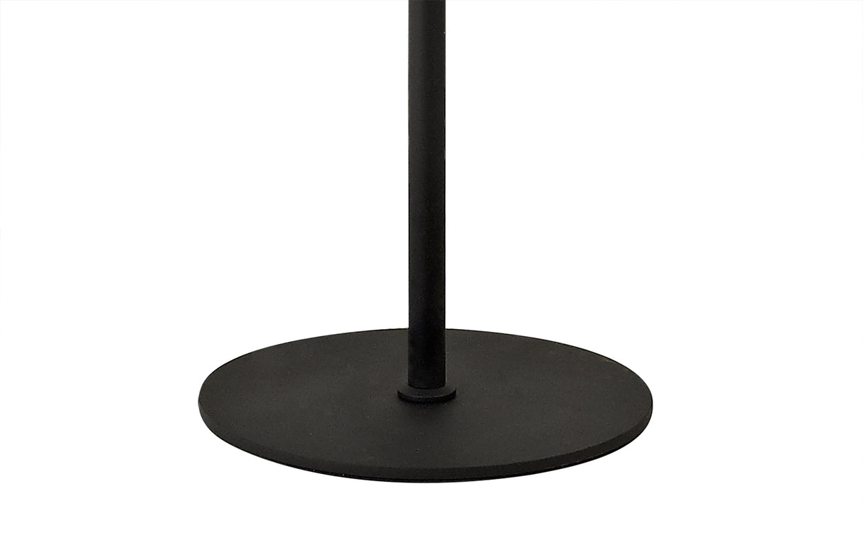 Ursemsen Floor Lamp, 1 Light Adjustable Switched, 1 x 7W LED, 3000K, 436lm, Black/Satin Copper, 3yrs Warranty