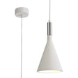 Waldron Pendant, 1 x E27, White Paintable Gypsum