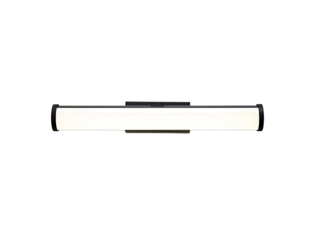 Wallace Wall Lamp Over Mirror, 12W LED, 4000K, IP44,Sand Black