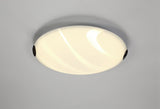 Whitworth Ceiling 40.5cm, 1 x 24W LED, 3000K, 1404lm, Polished Chrome/White, 3yrs Warranty