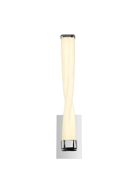 Wilding Wall Lamp Small, 2 x 5W LED, 3000K, IP44, Polished Chrome
